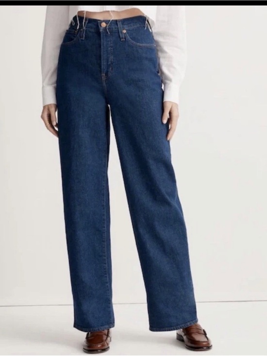 Madewell Denim - Madewell The Perfect Vintage Wide-Leg Jean in Fairdale Wash 26